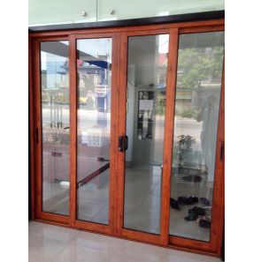 Cửa nhựa lõi thép vân gỗ 06