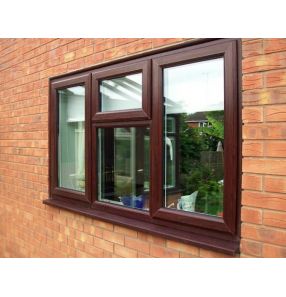 Cửa nhựa lõi thép vân gỗ 03