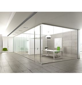 Vách ngăn kính cường lực 02