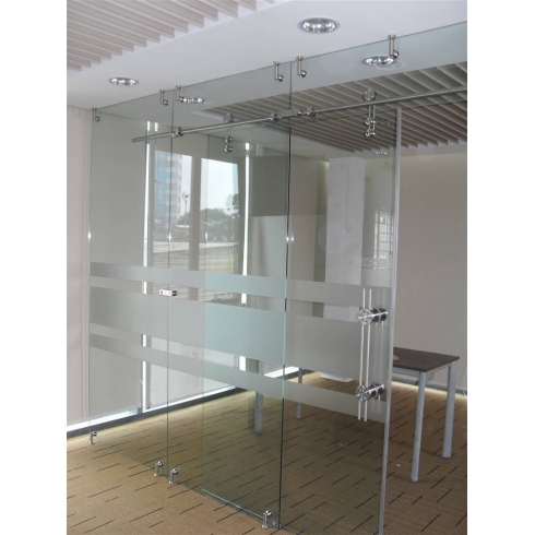 Cửa kính cường lực văn phòng